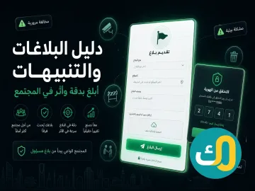 دليل البلاغات والتنبيهات
